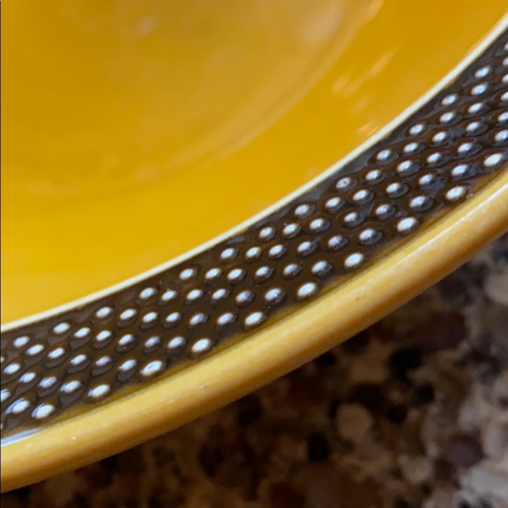 Vtg Aurora Ironstone Harmony House Serving Bowl - Picture 9 of 11